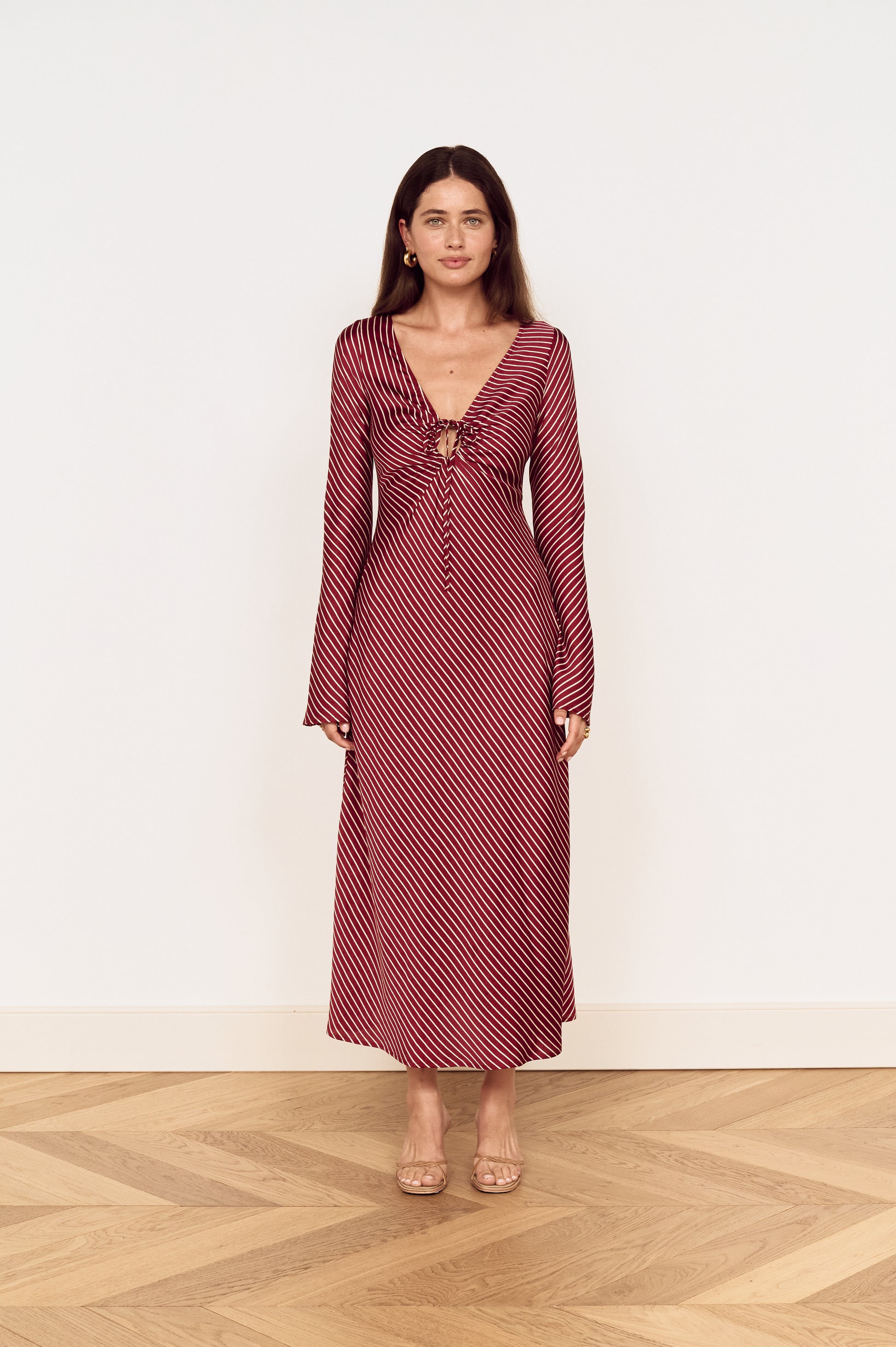 BLEEKER BIAS MIDI DRESS