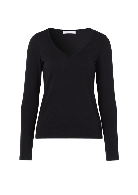 DEMI V-NECK TOP