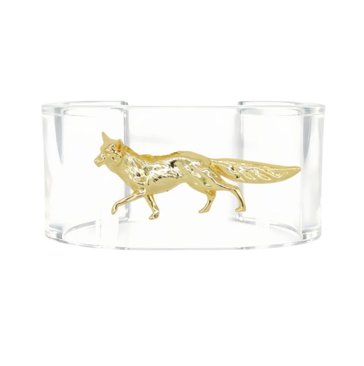 FOX ACRYLIC CUFF BRACELET
