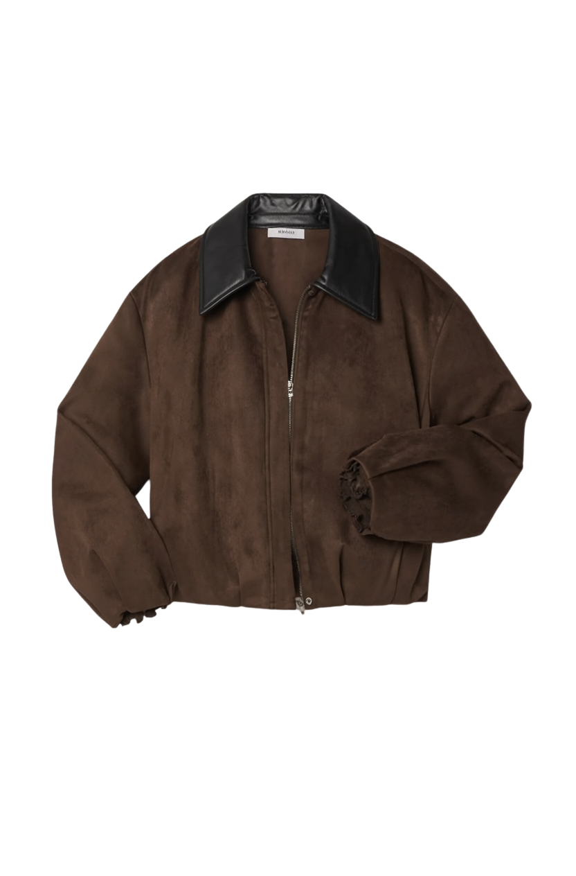 RAEVIN FAUX SUEDE JACKET