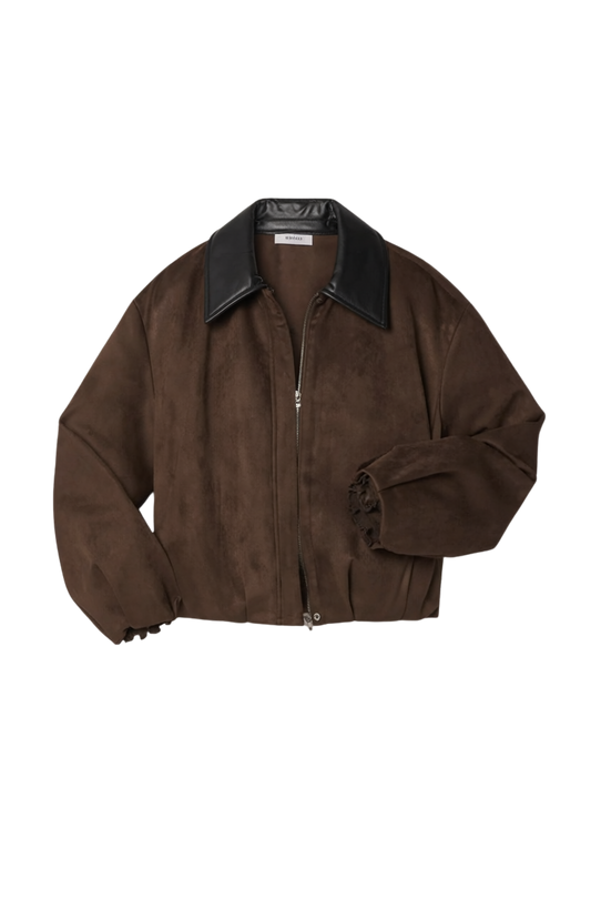 RAEVIN FAUX SUEDE JACKET