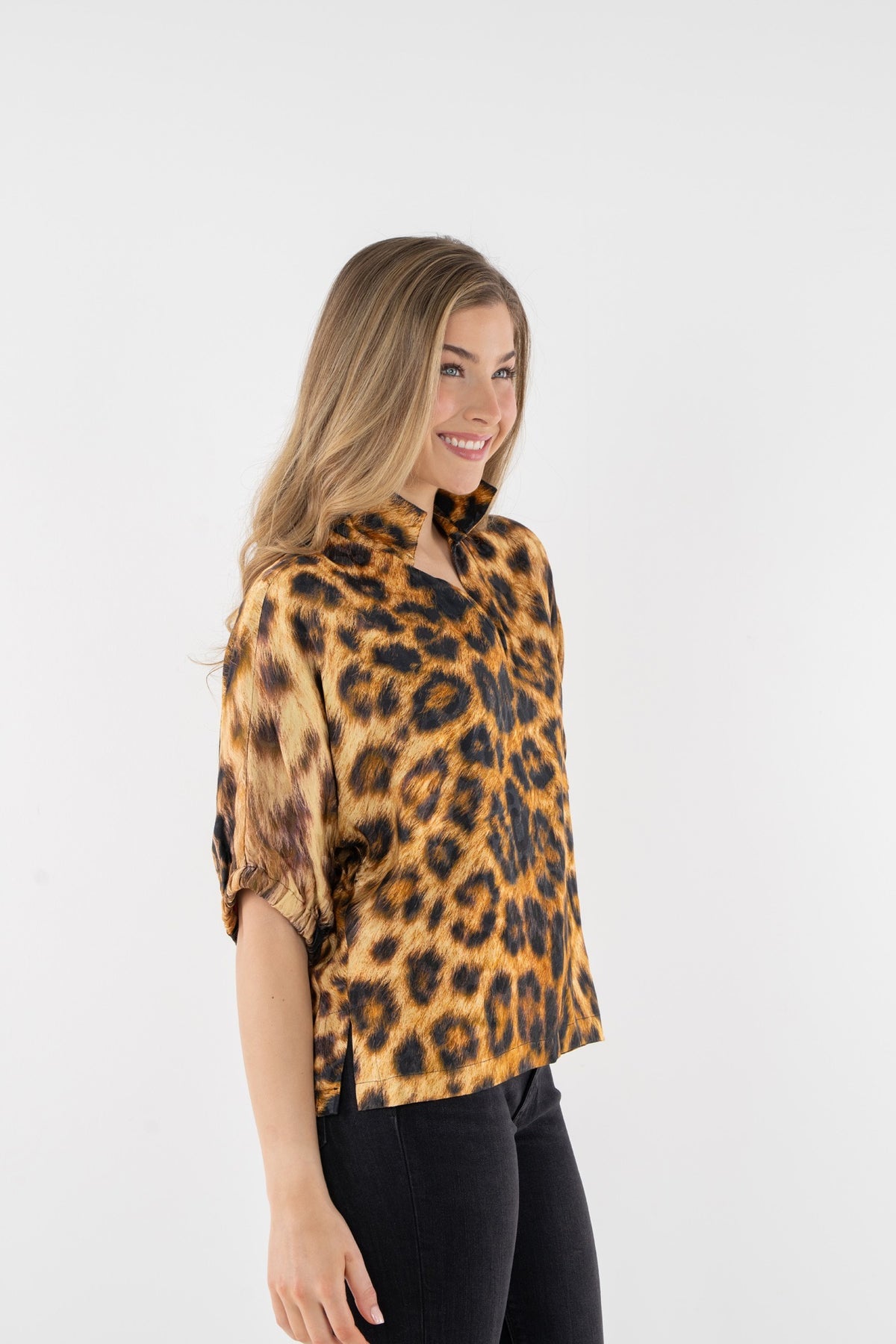 Poppy Top - Leopard