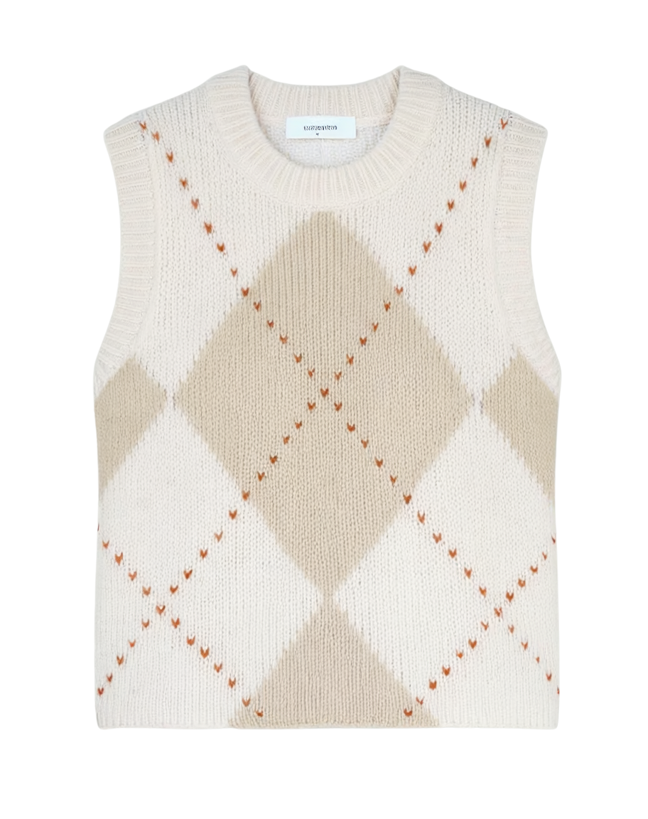 ARGYLE VEST CHUNKY
