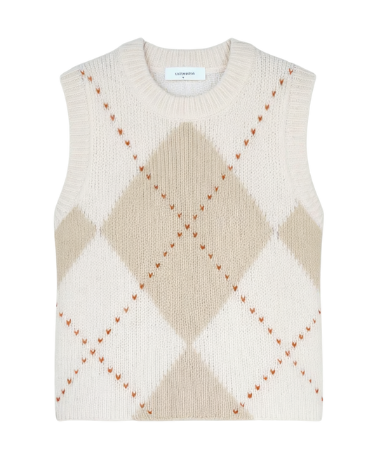 ARGYLE VEST CHUNKY