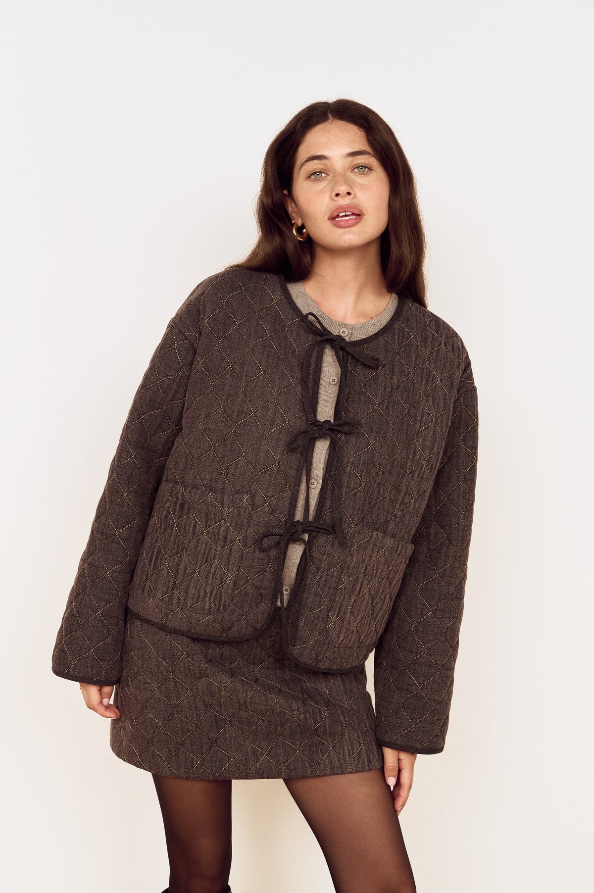 INES QUILTED JACKET