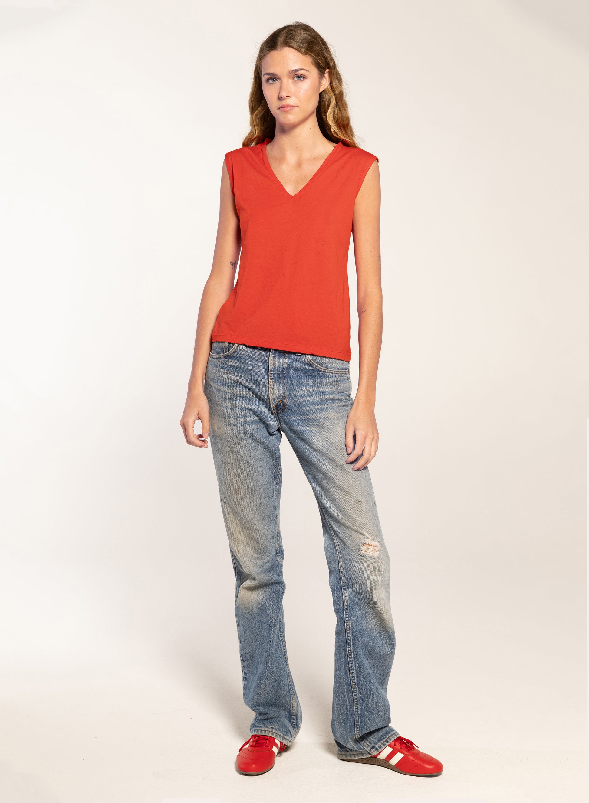 Pierce Vneck Tank 