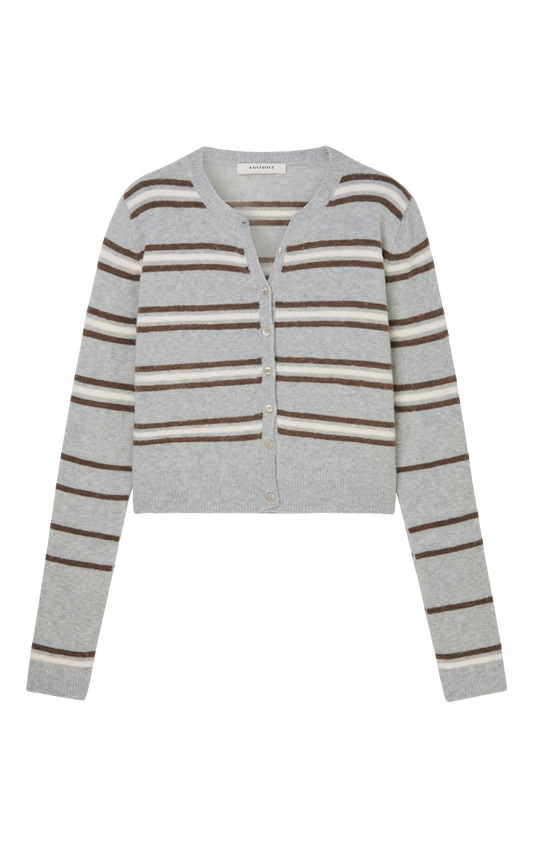 MEDINA COZY STRIPE CARDIGAN