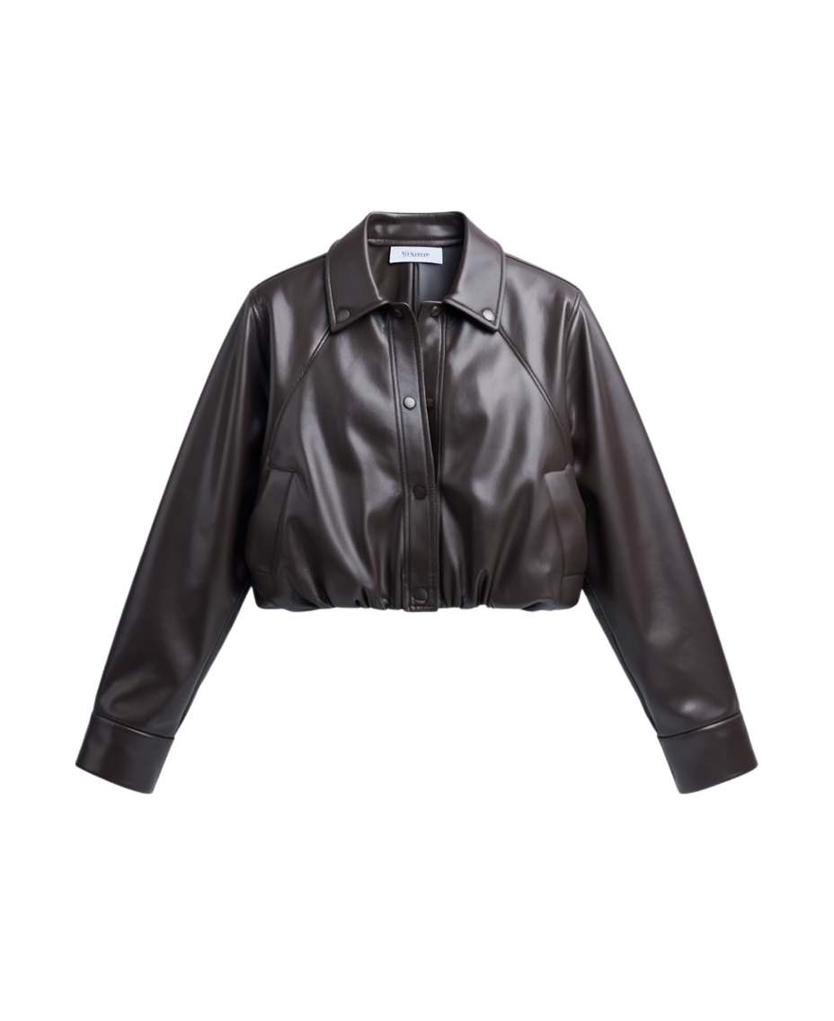 BLAZE CROP BOMBER JACKET