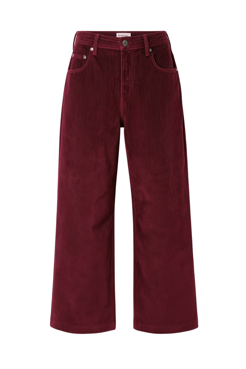 PENNY CROP HIGH RISE WIDE LEG CROP