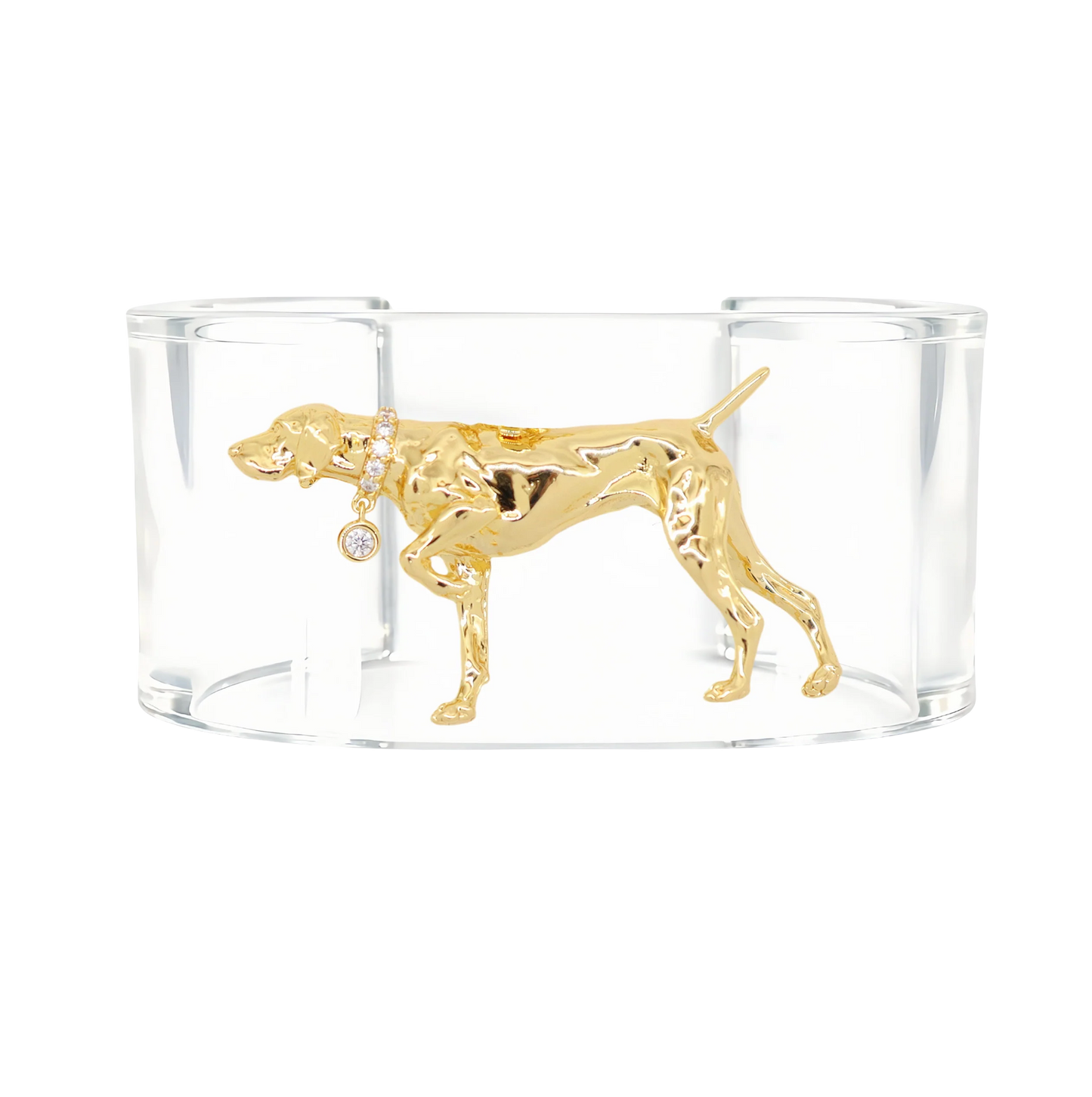 POINTER ACRYLIC CUFF BRACELET
