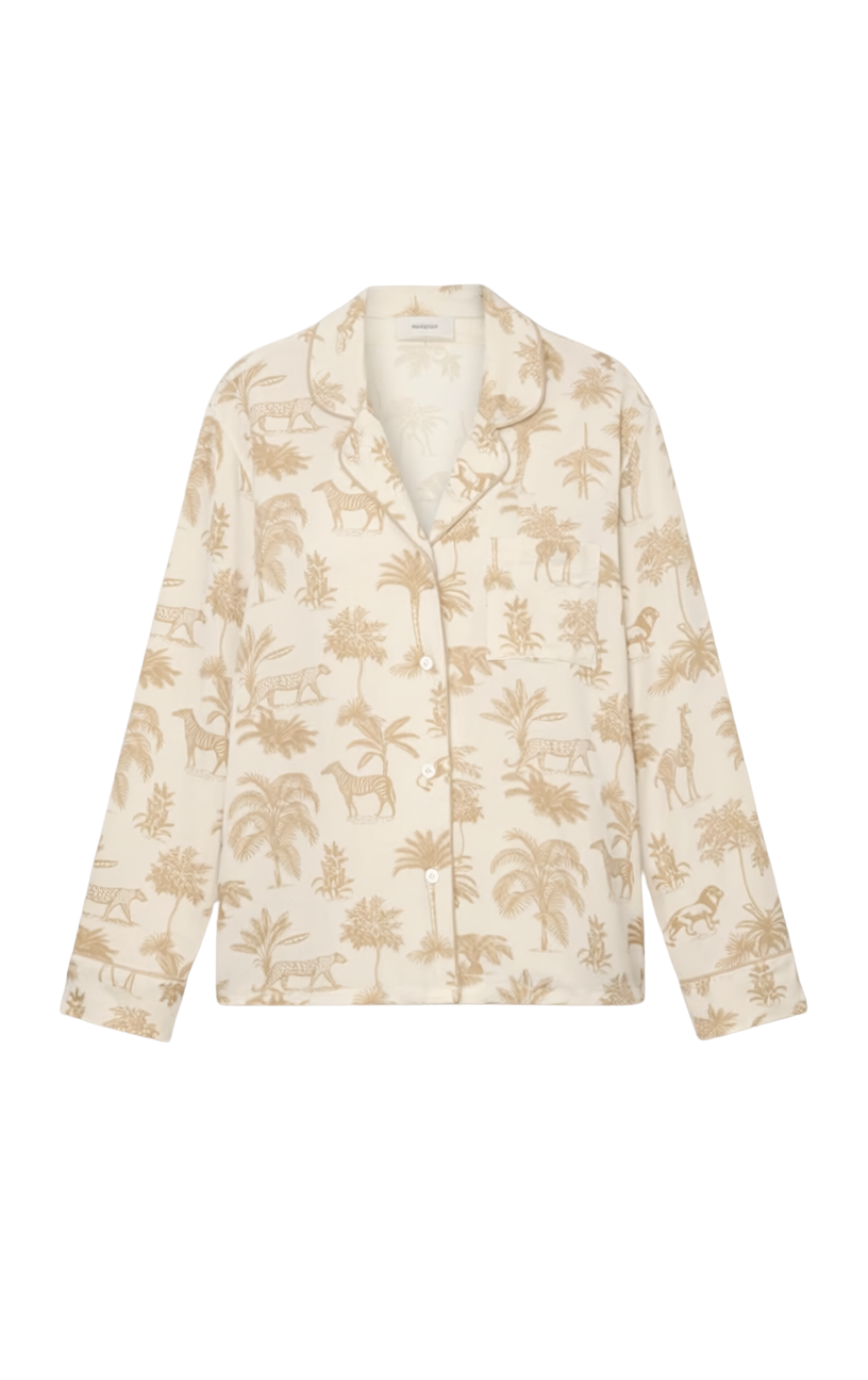 SAFARI PJ LONG SLEEVE TOP