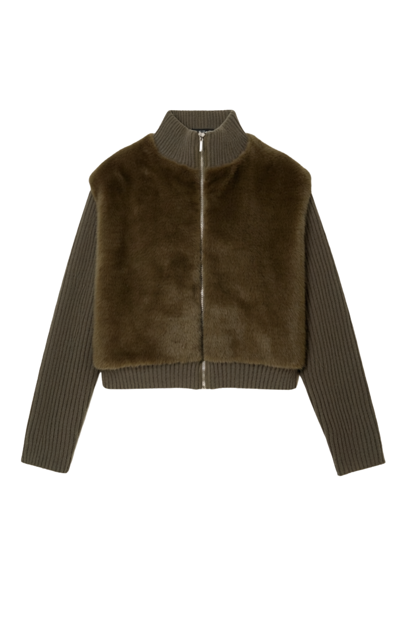 LADIES KNITTED JACKET