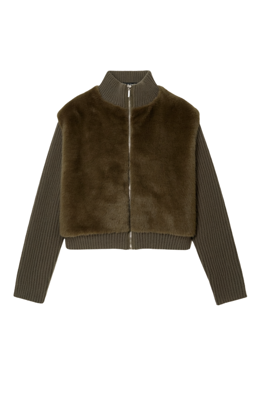 LADIES KNITTED JACKET
