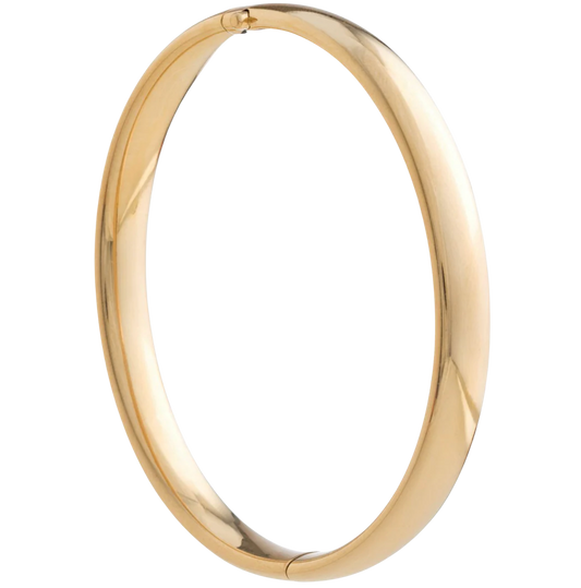 CHERISH GOLD BANGLE BRACELET
