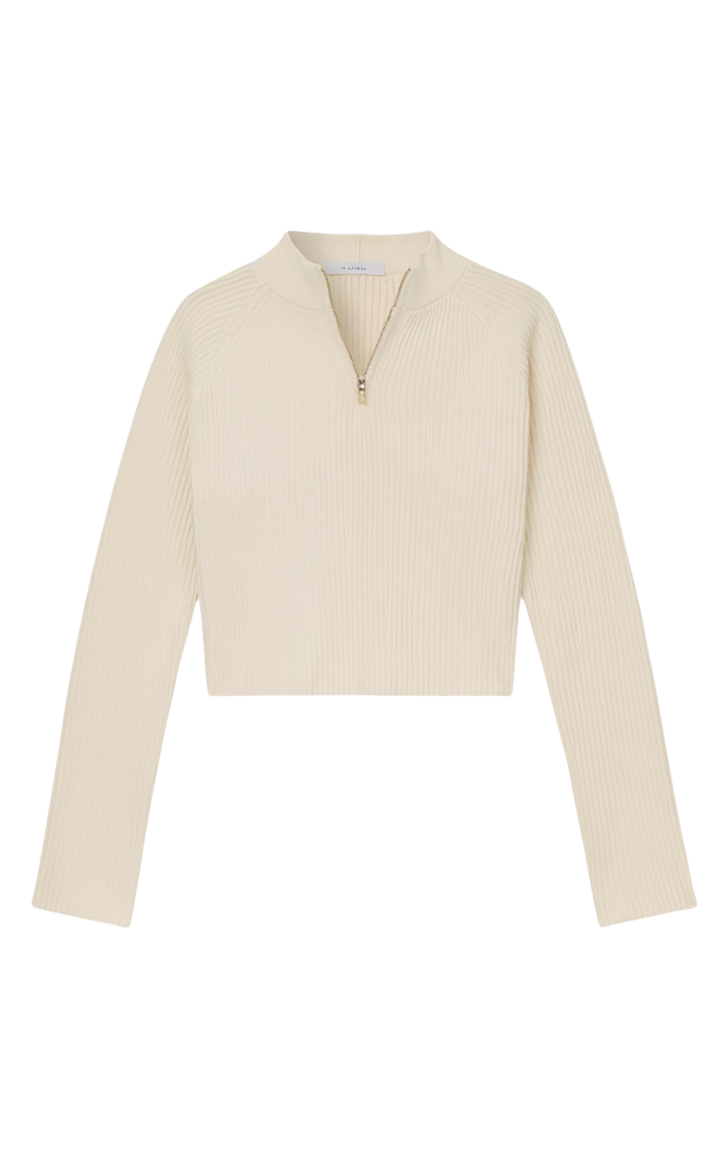 SUMMIT HALF ZIP SWEATER