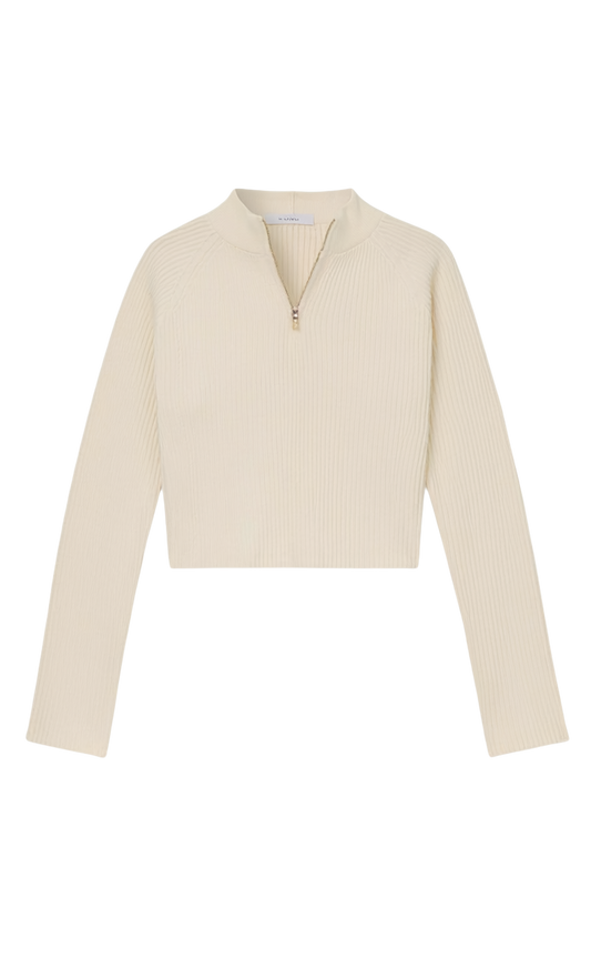 SUMMIT HALF ZIP SWEATER