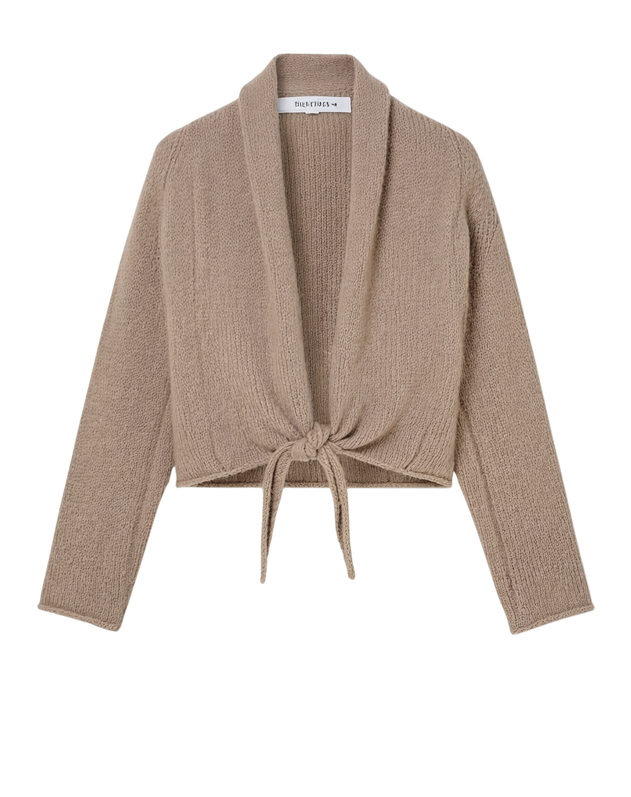 COCOON WRAP CARDI CHUNKY