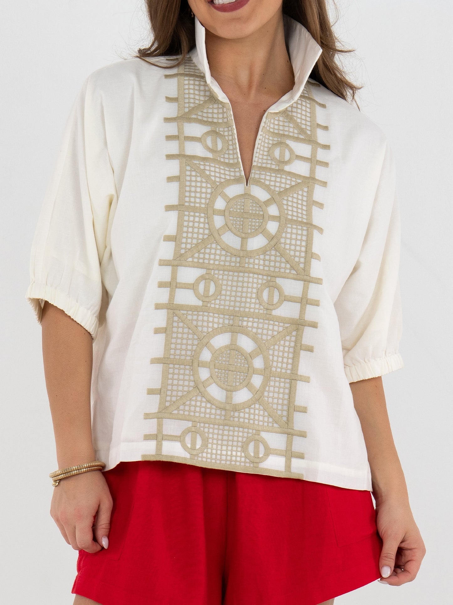 Poppy Top - Trellis