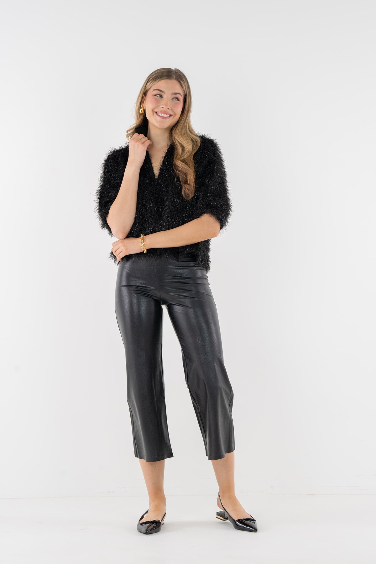 Estelle Top - Black Tie