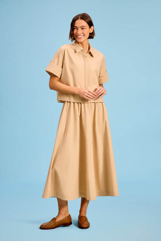 Pavilion Skirt, Khaki