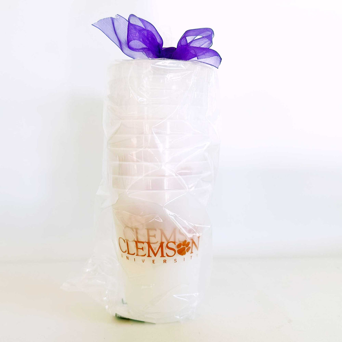 Shatterproof Cup 8 Pack {Clemson University Logos}
