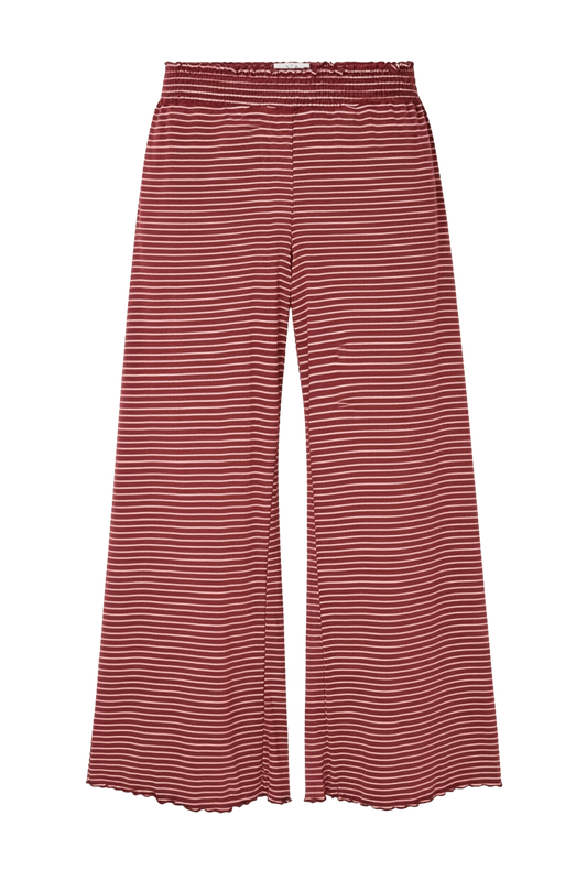 PRETTY STRIPES POINTELLE PAJAMA PANTS