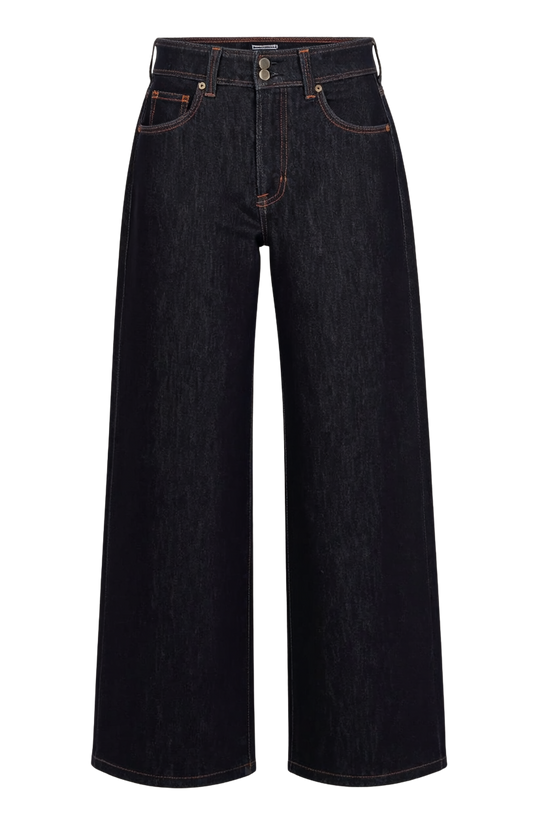 THE ATLIER HIGH RISE TROUSER DENIM