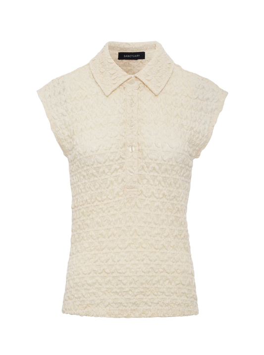 EVERYDAY MUSE COLLARED TEE