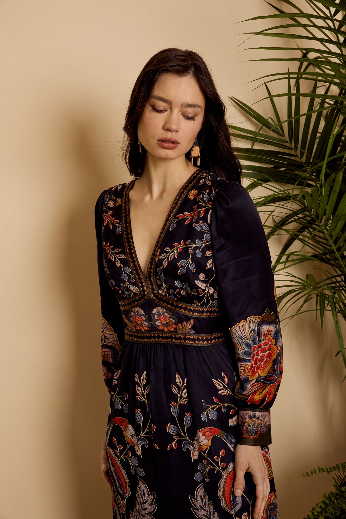 Perle Dress in Bush Paradise
