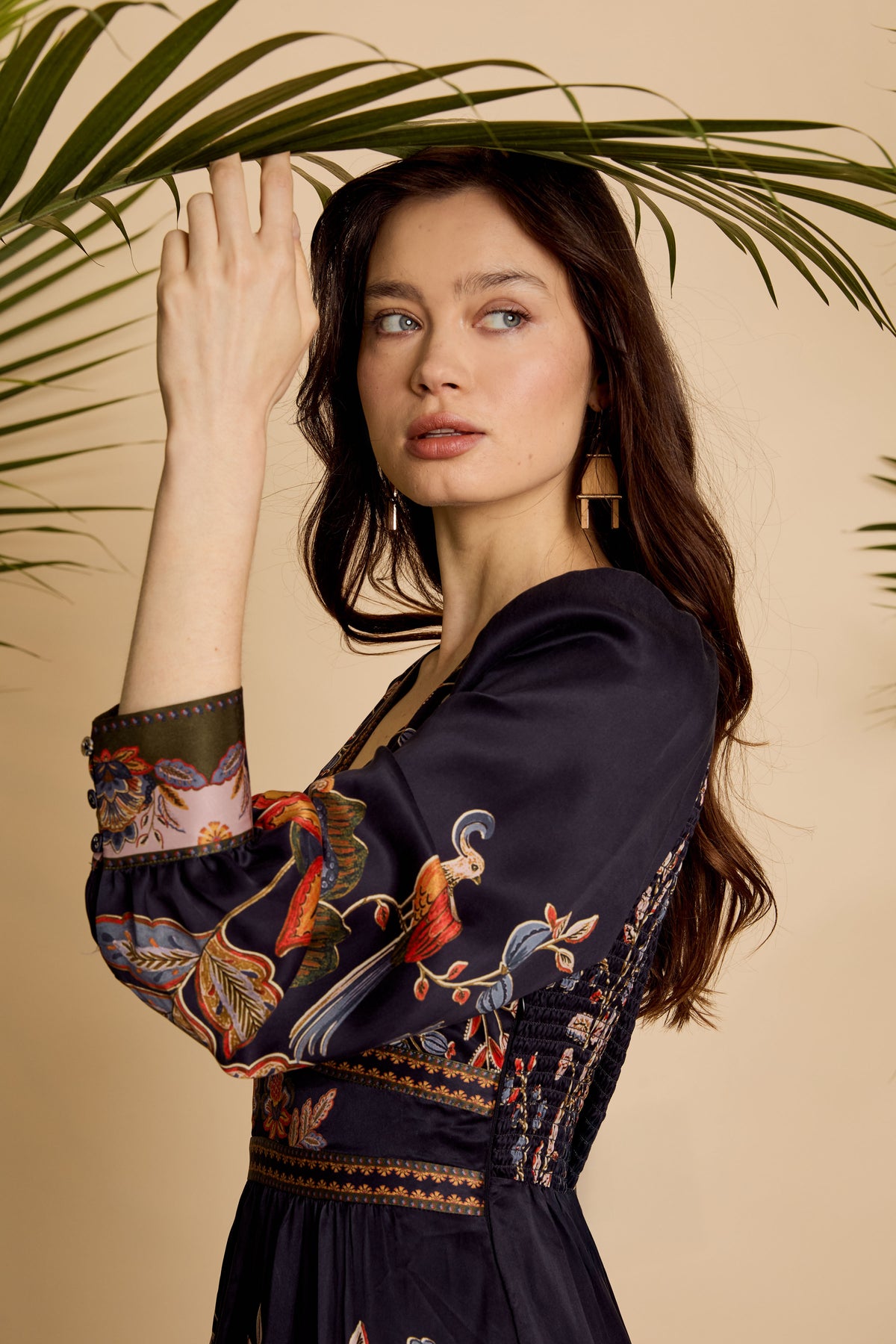 Perle Dress in Bush Paradise