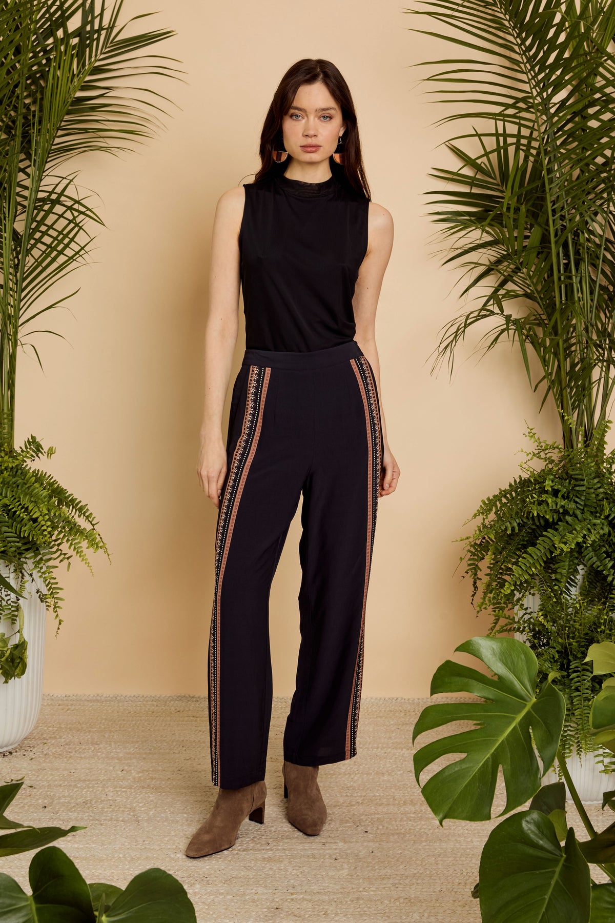 Max Pant in Crouching Cheetah Black