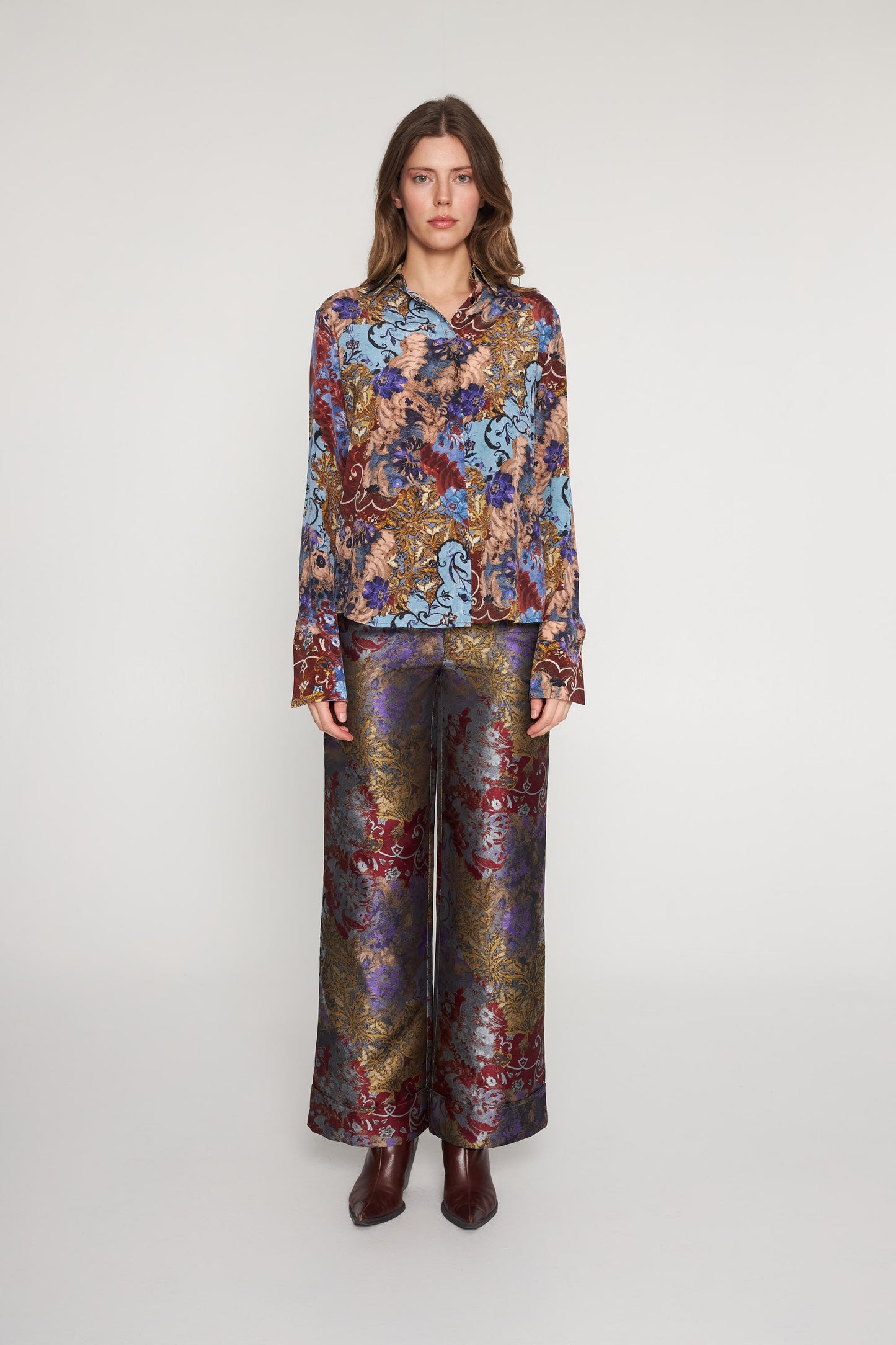 Sophie Blouse - Paisley Patchwork