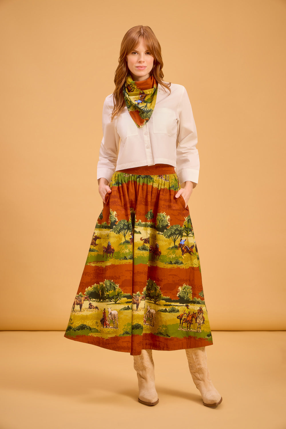 Kit Skirt, Ranching