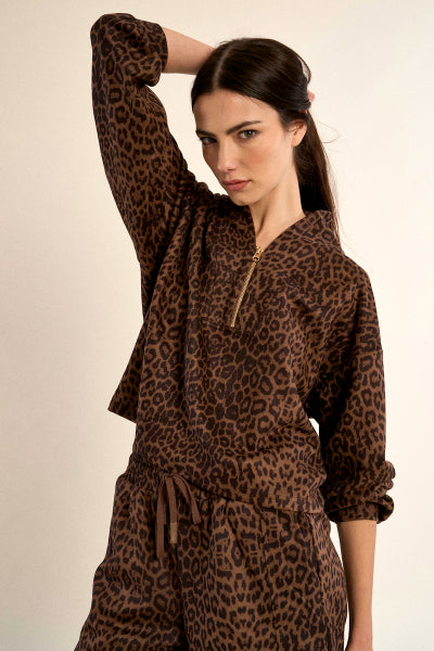 LEOPARD BROWN
