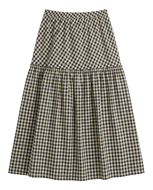 LIZA GINGHAM SKIRT