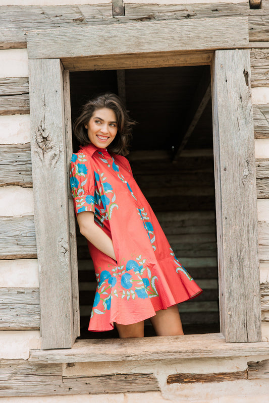 Liv Dress, Cinnaleaf
