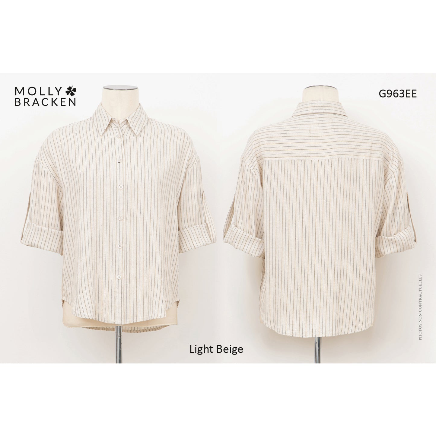 LADIES WOVEN SHIRT