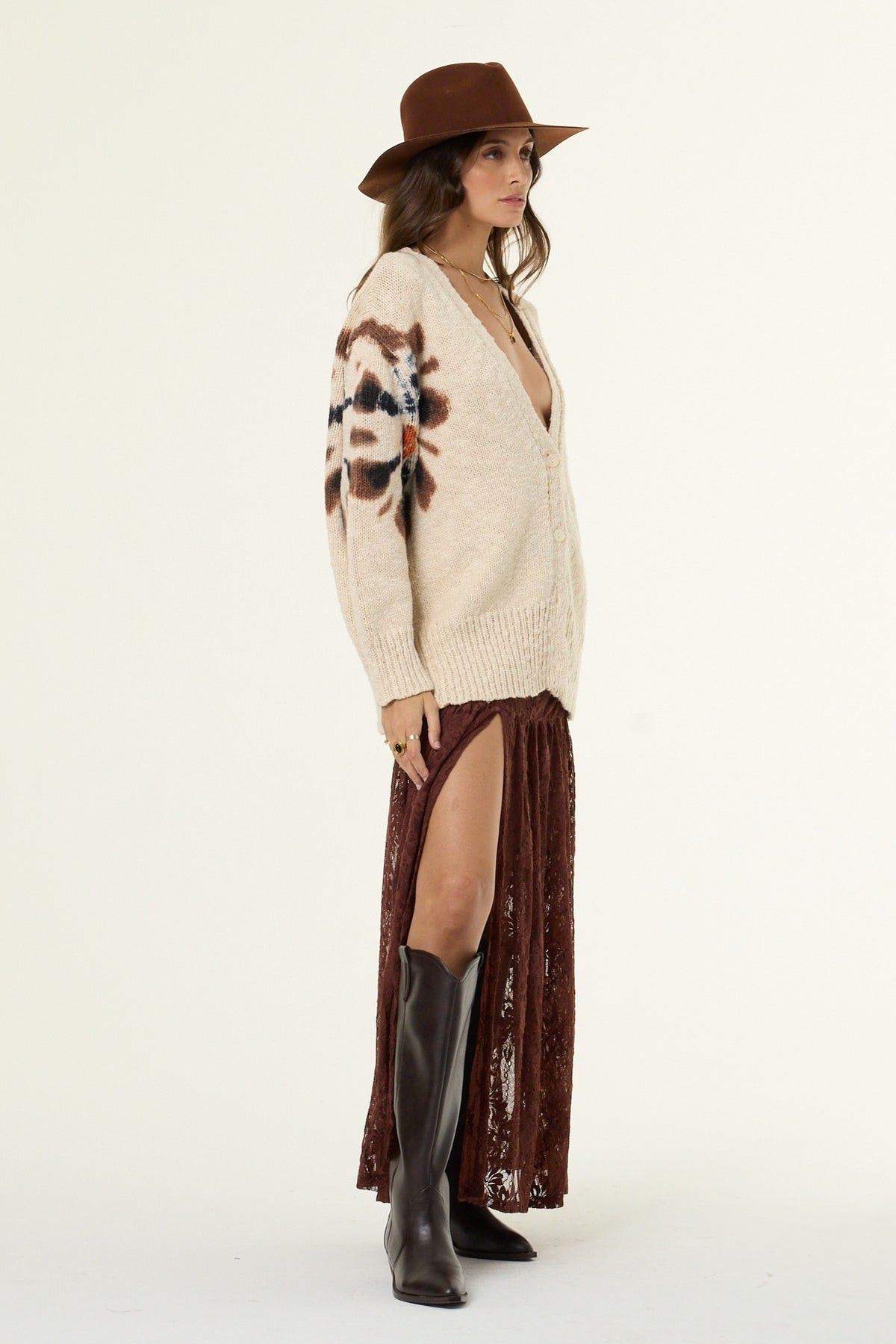 Indie Cardigan // Mud Stellar Wash