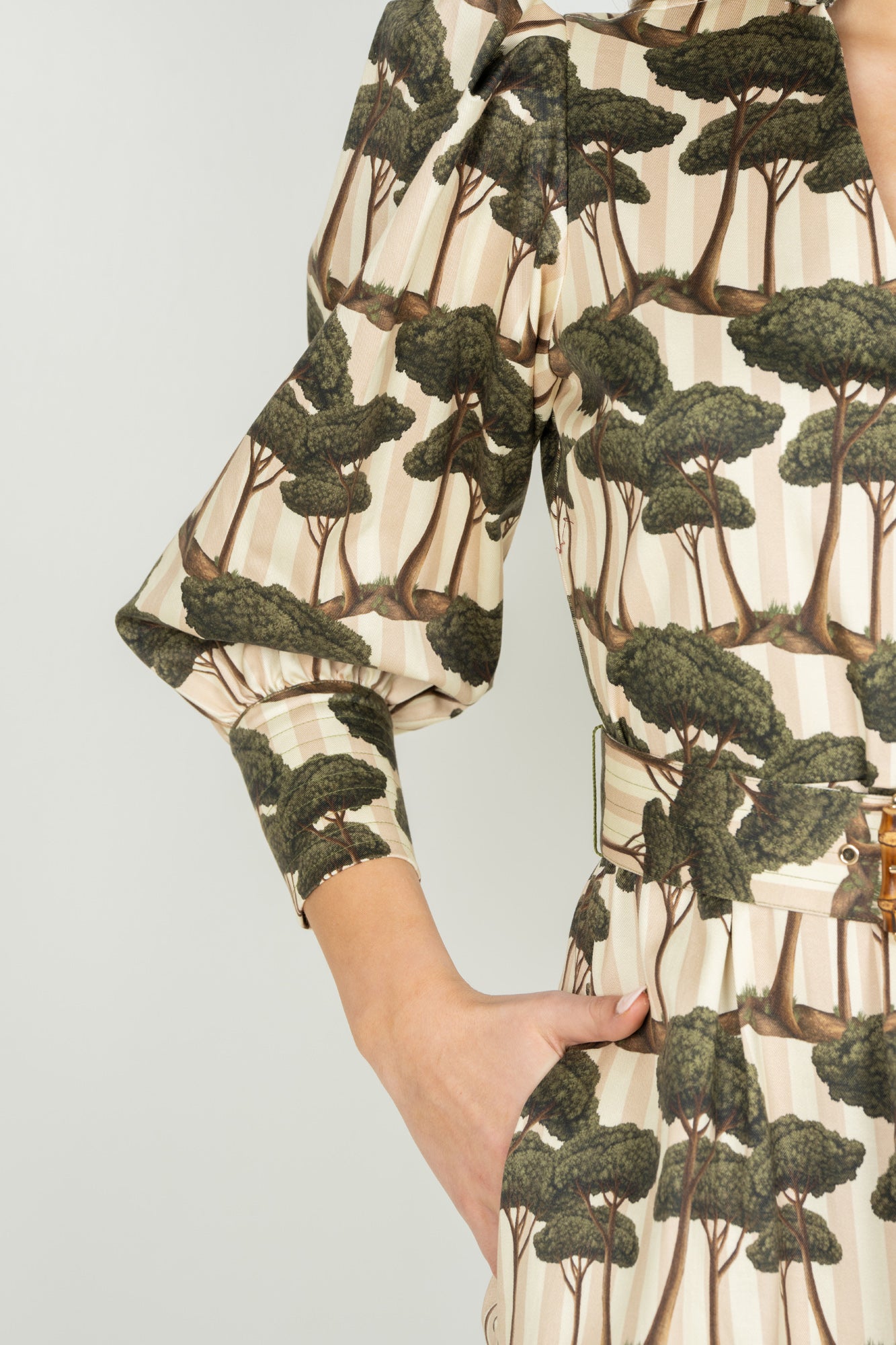 Valentina Dress - Umbrella Pine