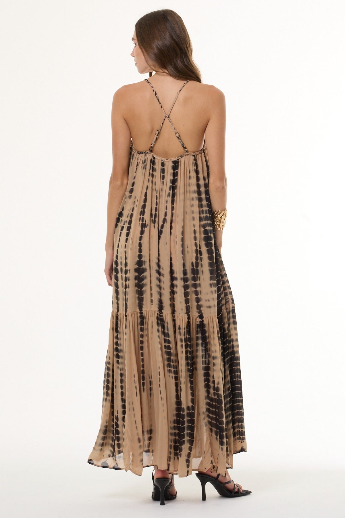 Athena Dress // Black Bamboo Wash