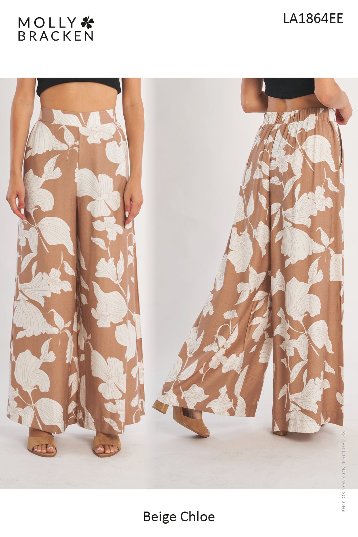 LADIES WOVEN PANTS