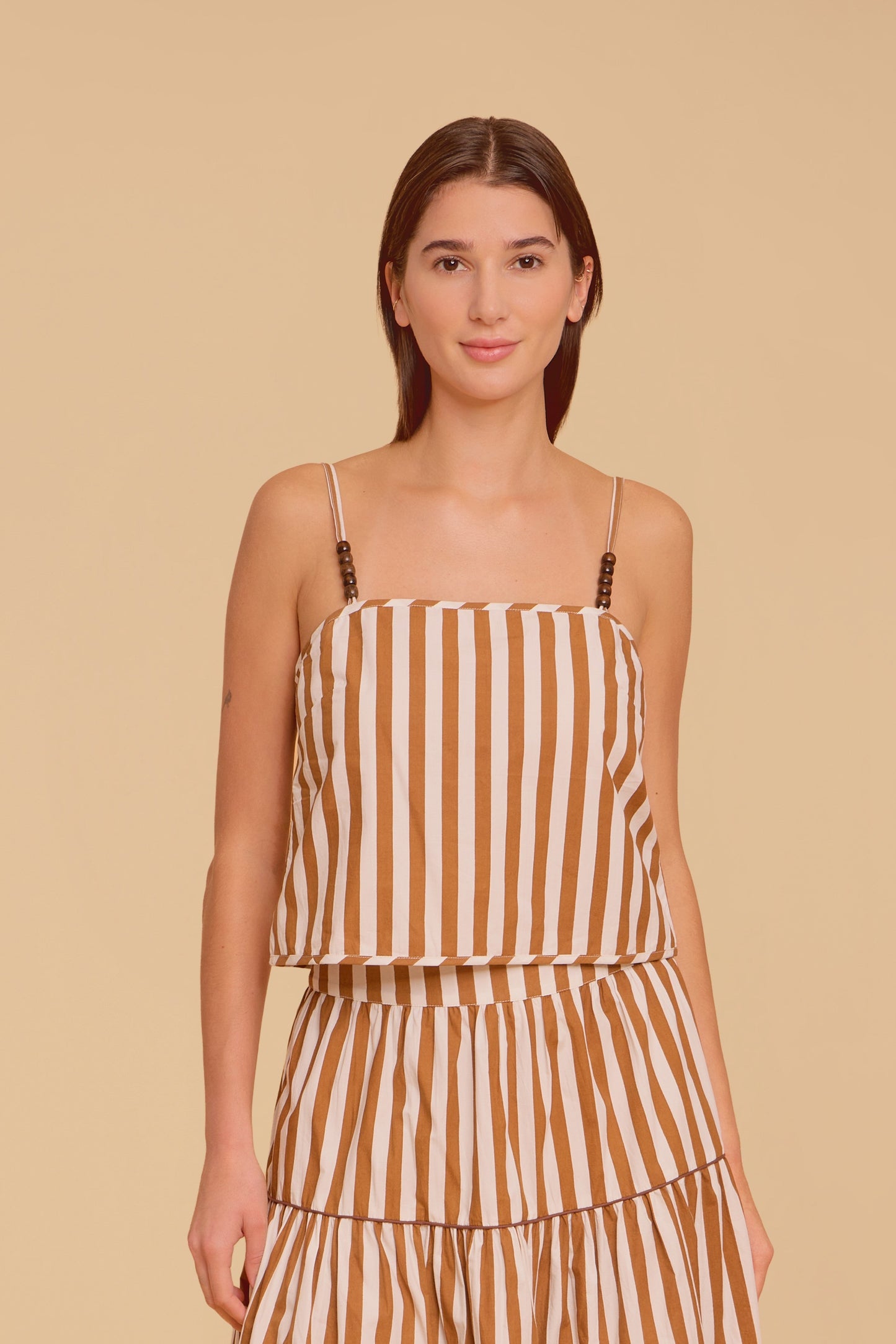 Carter Top, Tuck Stripes