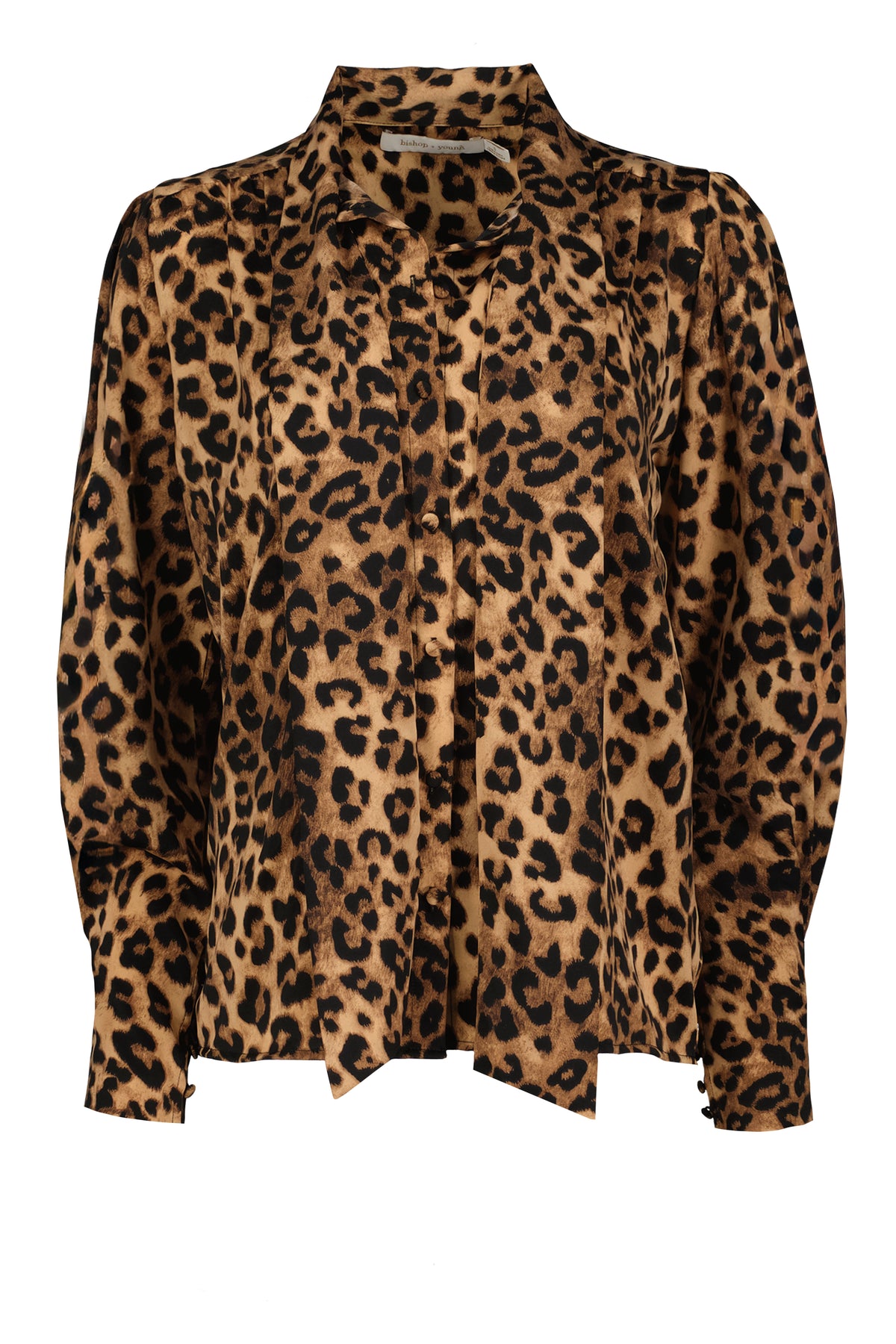 TESSA TIE NECK BLOUSE