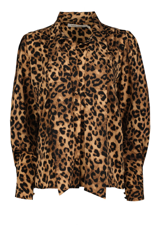 TESSA TIE NECK BLOUSE