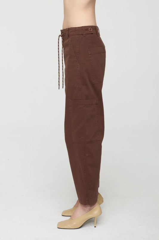 SABRINA  CURVED UTILITY PANTS