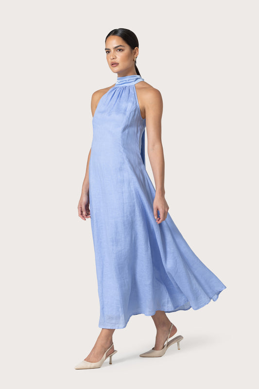 Louise Linen Maxi Dress