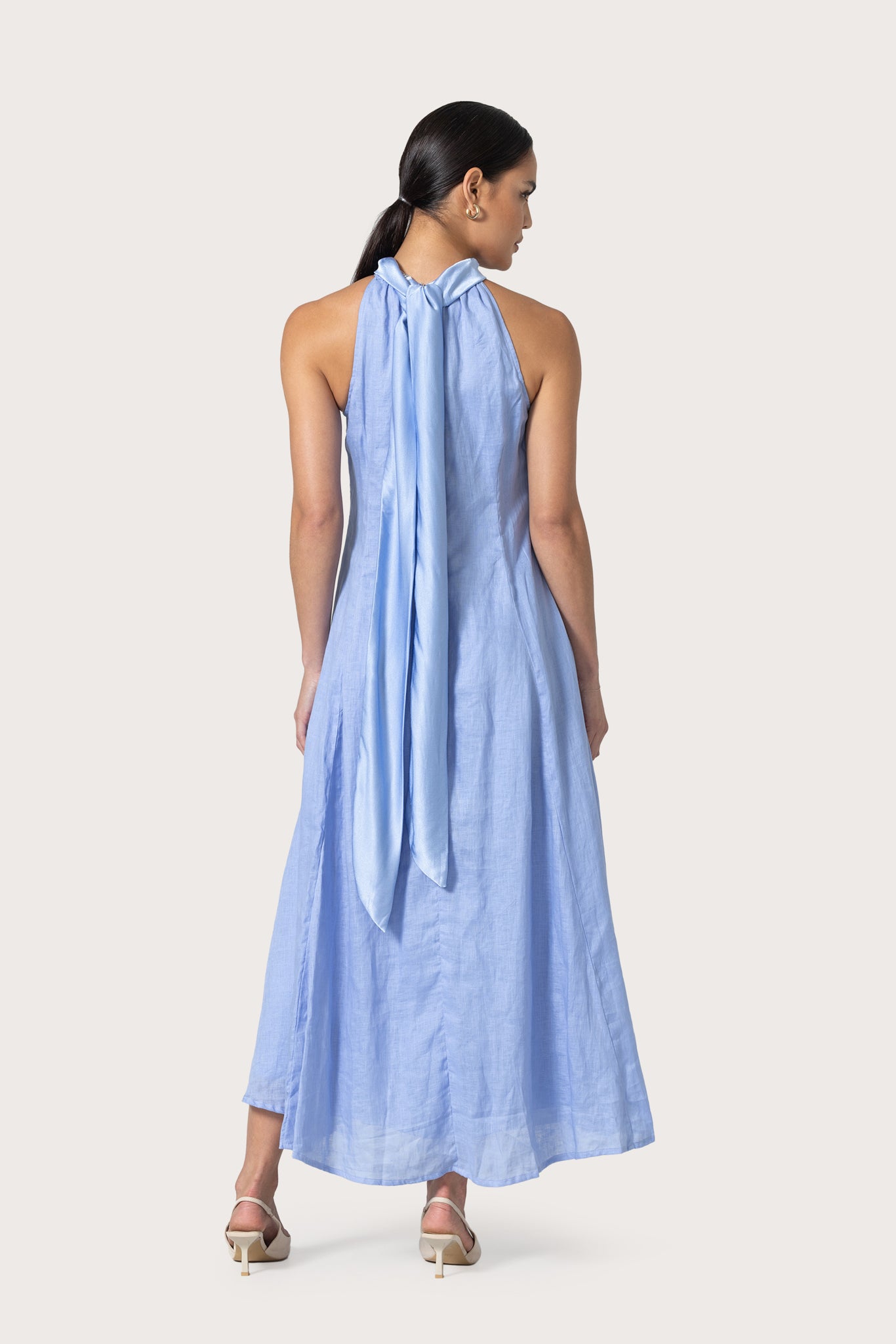 Louise Linen Maxi Dress