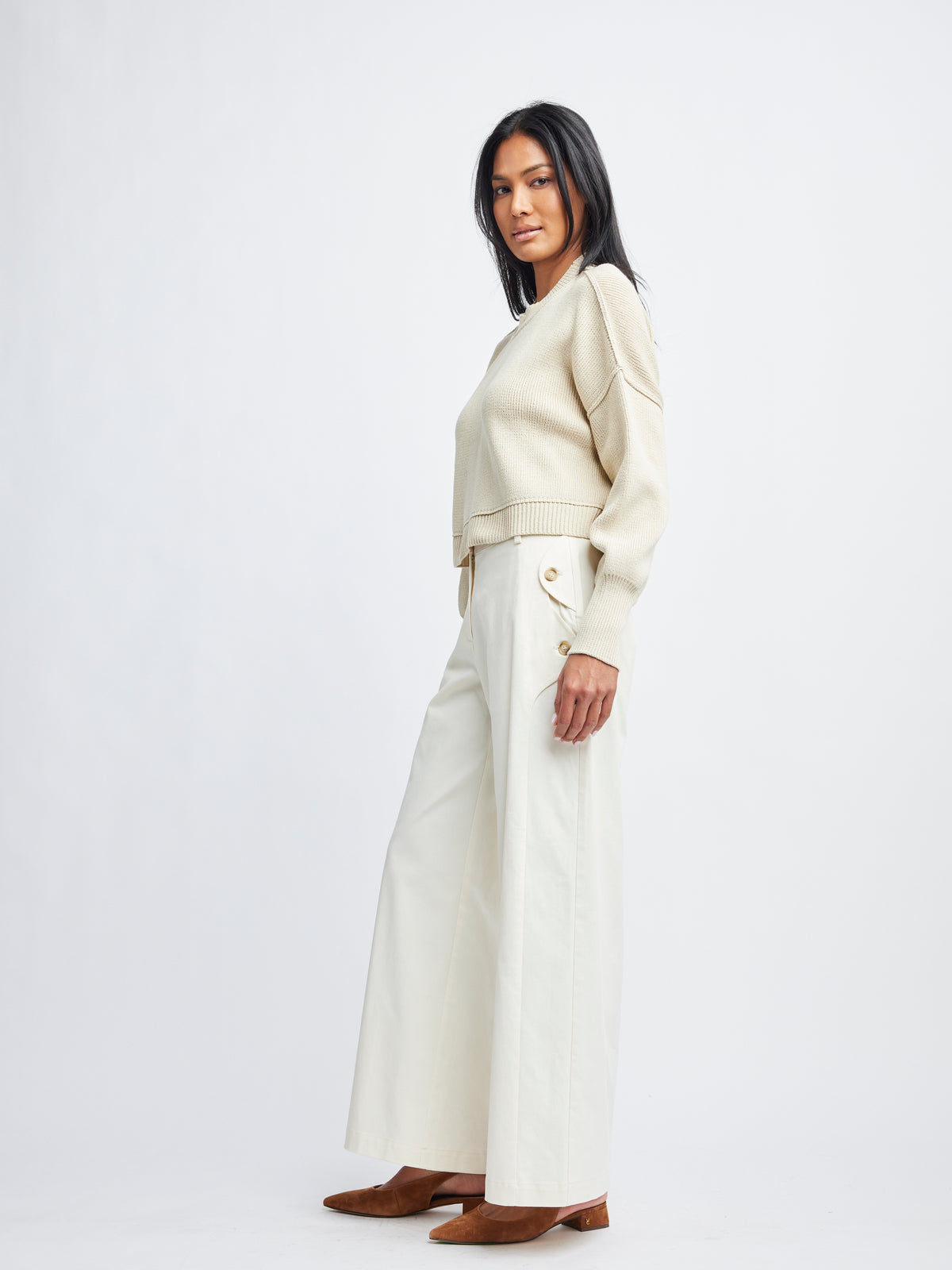 Addison Crop Sweater