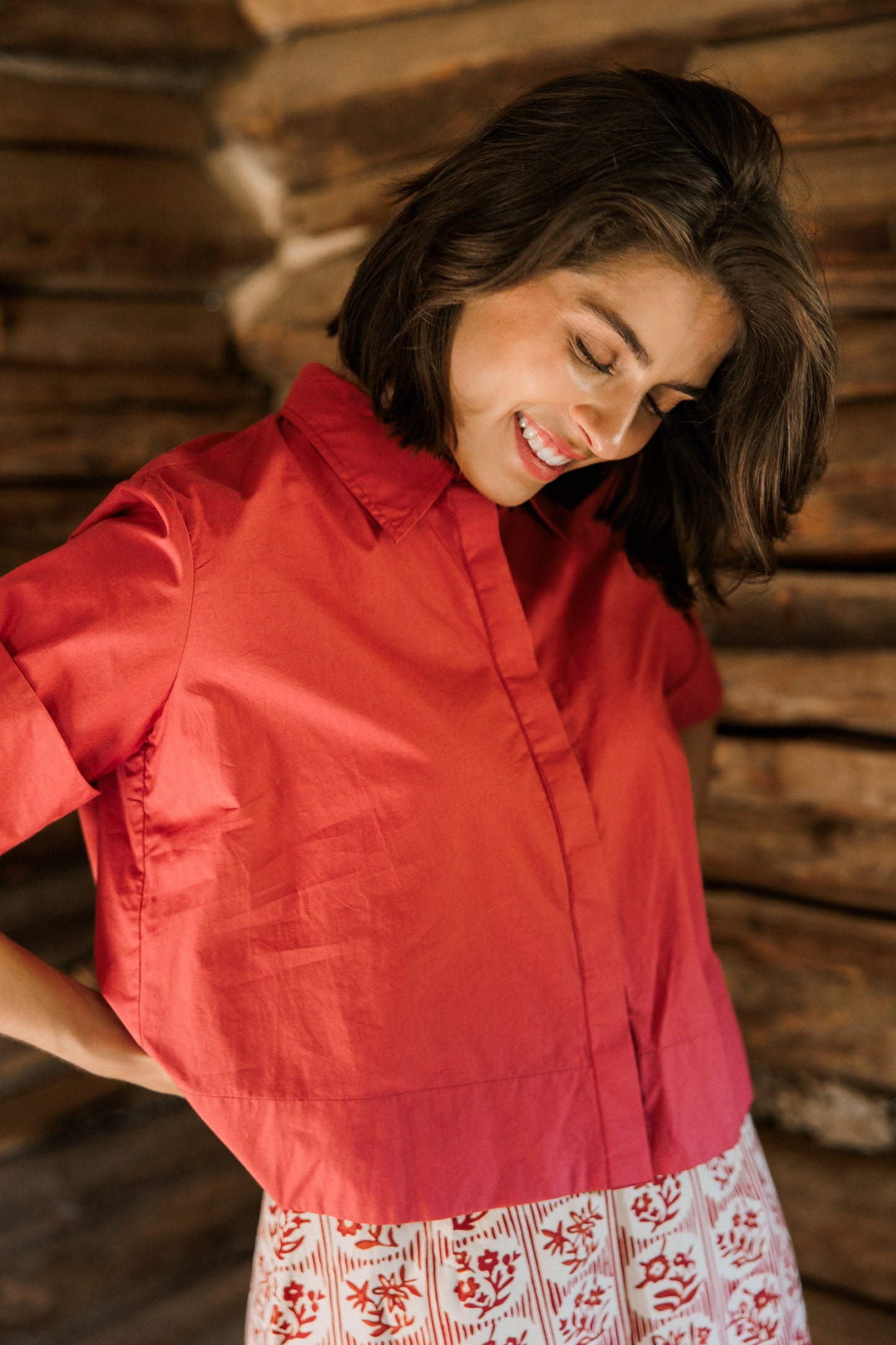 Club Shirt, Cinnabar