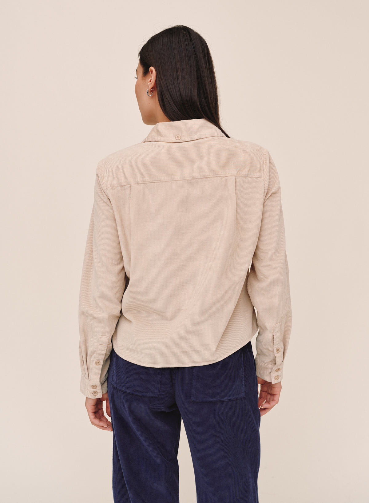 B20229-L88-302 - LONG SLEEVE PATCH POCKET WORK SHIRT